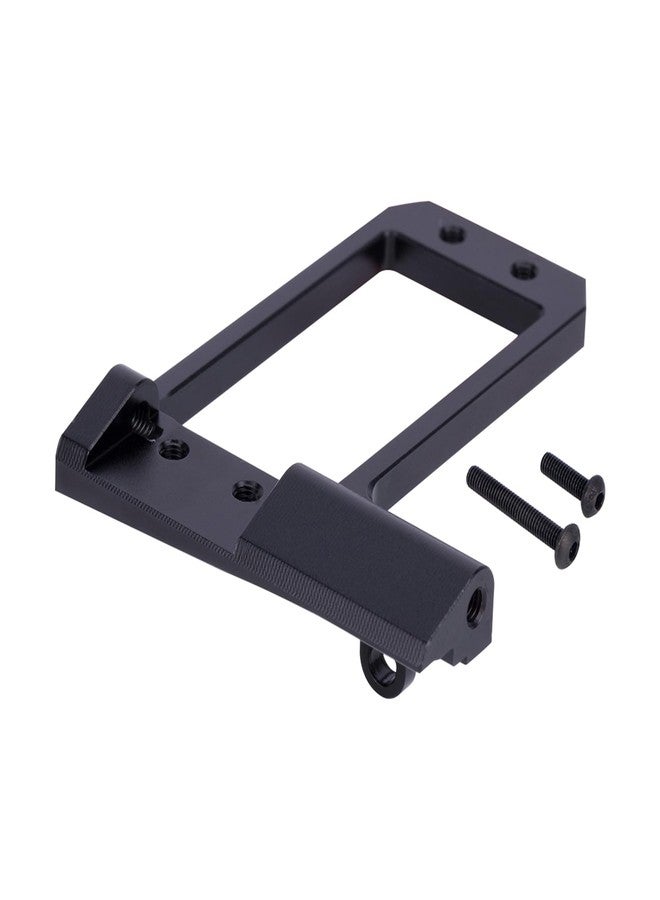 VNUHV Aluminum BTA Servo Mount and 4 Link Adapter for 1/10 RC Crawler Vanquish F10 Portal Axle Low Center of Gravity LCG Chassis DIY (Black) - Image 1